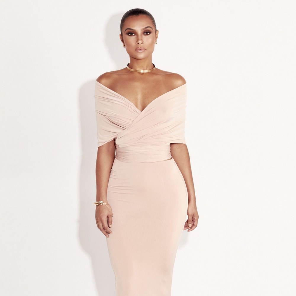 Jluxlabel multi wrap dress